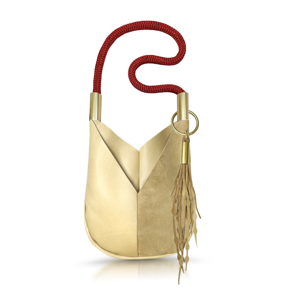 Original Wildwood Bag | Small Crossbody in Sand Leather