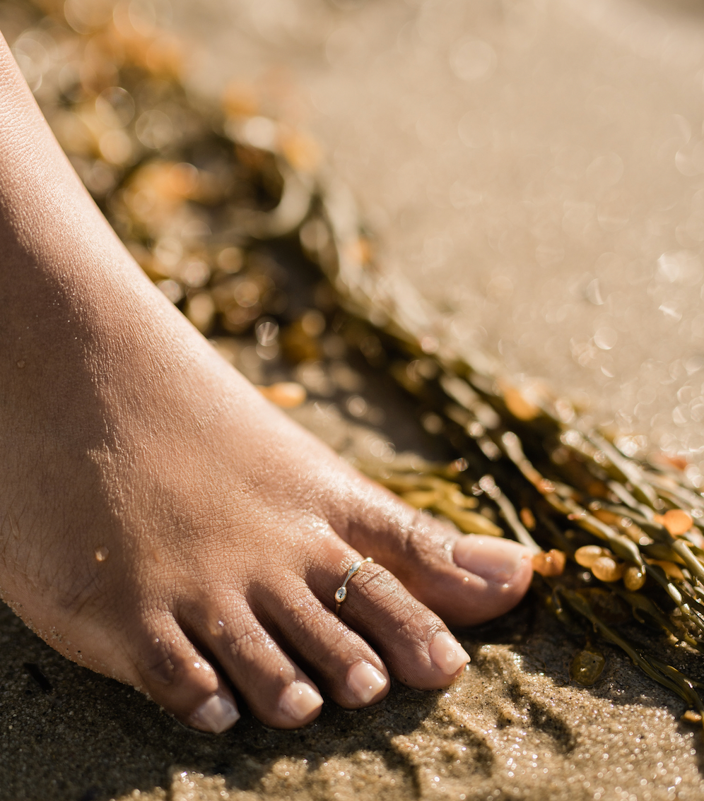 Load image into Gallery viewer, Seaweed Toe Ring
