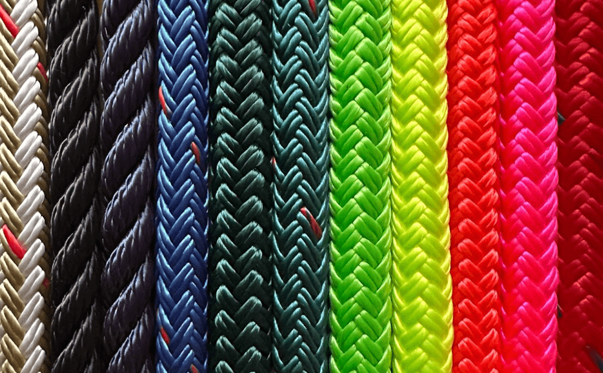 rainbow of rope colors
