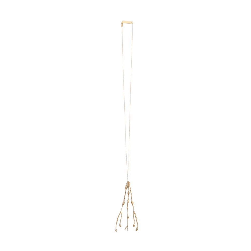 Seaweed Necklace // in Gold