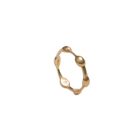 Seaweed Ring in Gold