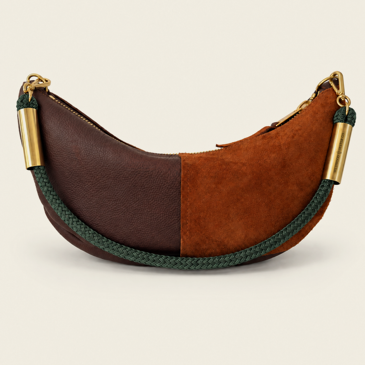Convertible Sling in Brown Leather