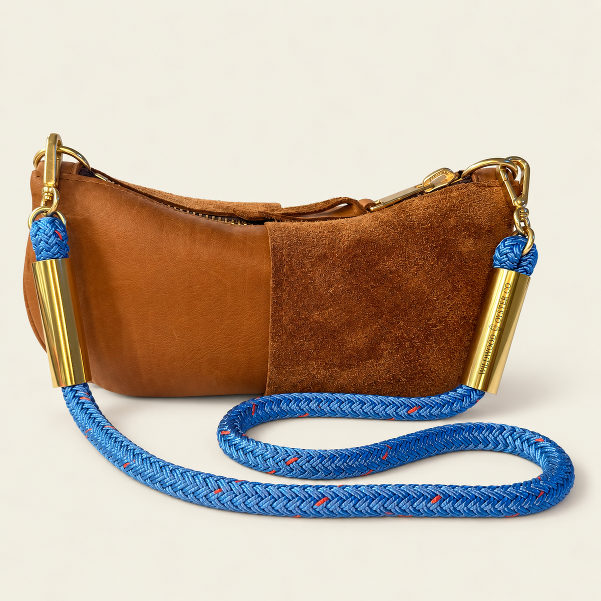 Convertible Zip Bag in Beach Nut Leather