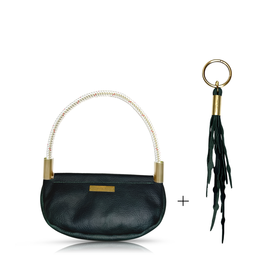 Clam Shell // in Emerald Green