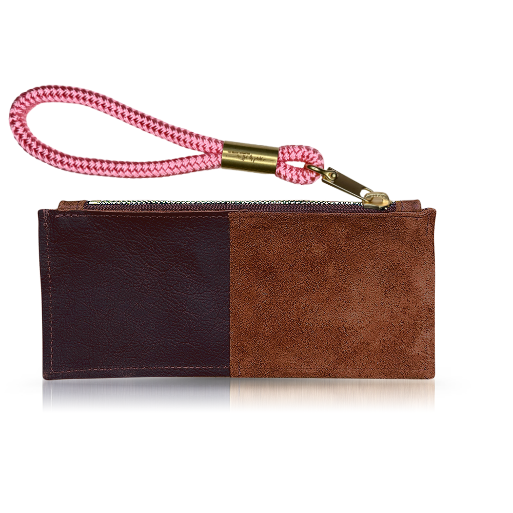 Clutch #Wristlet Color_Pink Beach Rose
