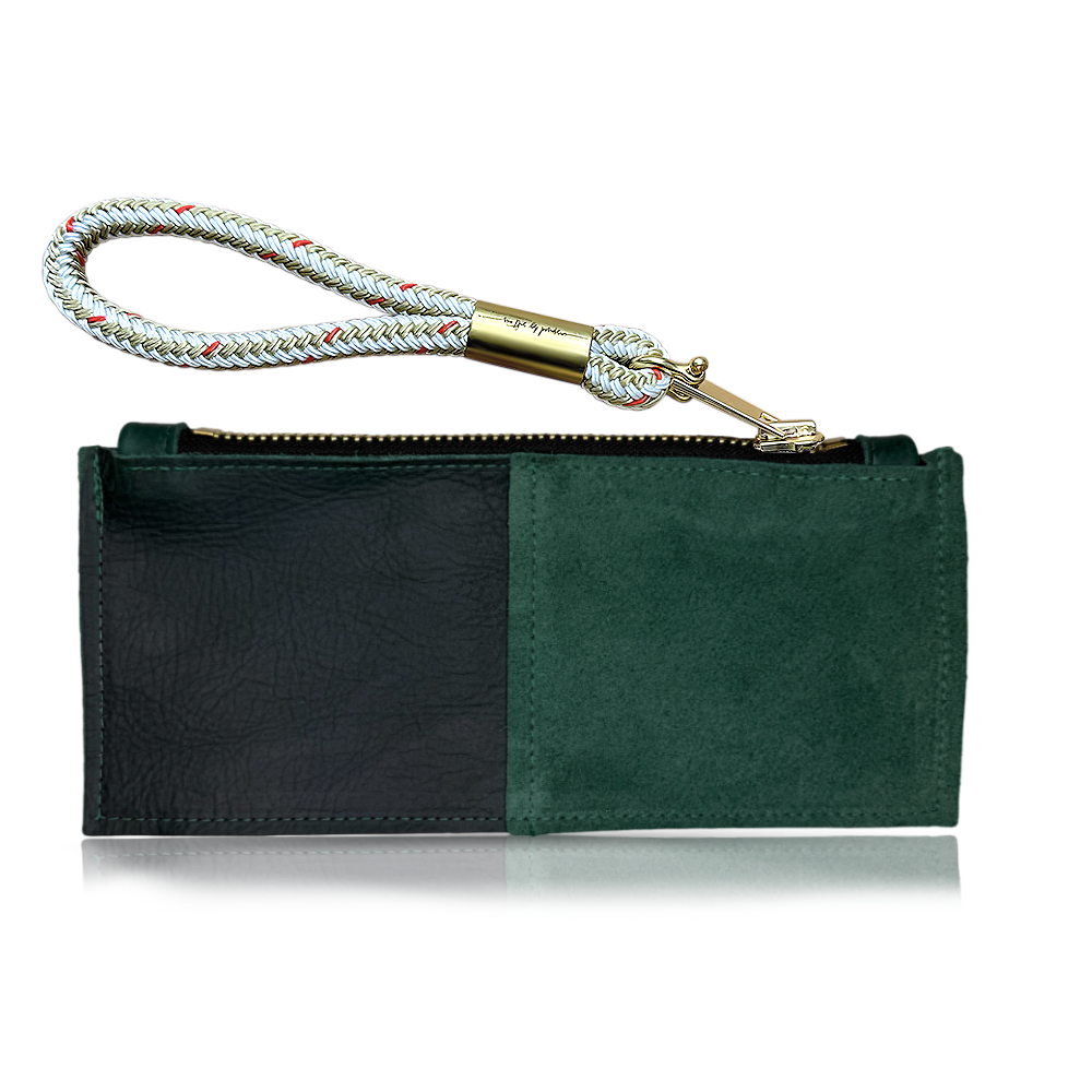 Clutch // in Emerald Green