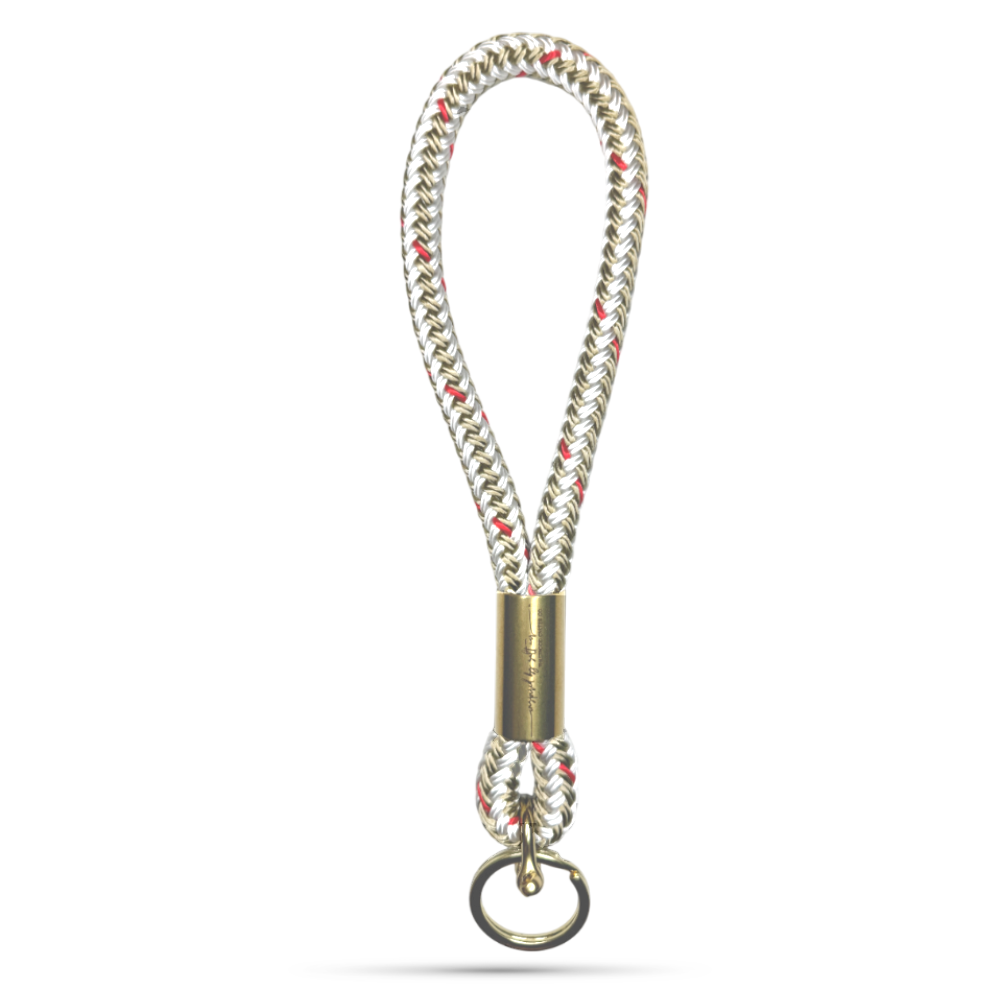 #Rope Wristlet Color_Oyster Shell Gold