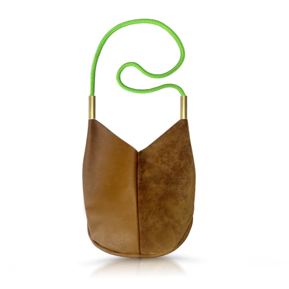 Mermaid Purse | in Beach Nut Leather