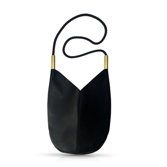 Mermaid Purse | in Black Leather