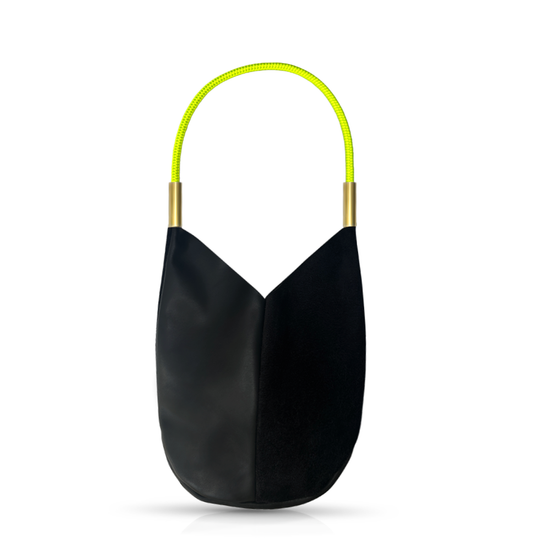 Mermaid Purse | in Black Leather