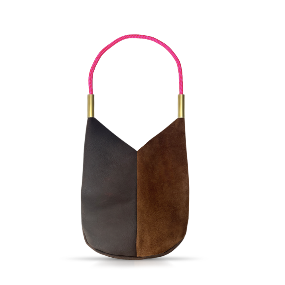 Mermaid Purse | in Brown Leather