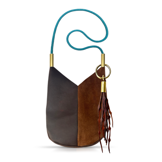 Mermaid Purse | in Brown Leather