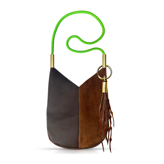 Mermaid Purse | in Brown Leather