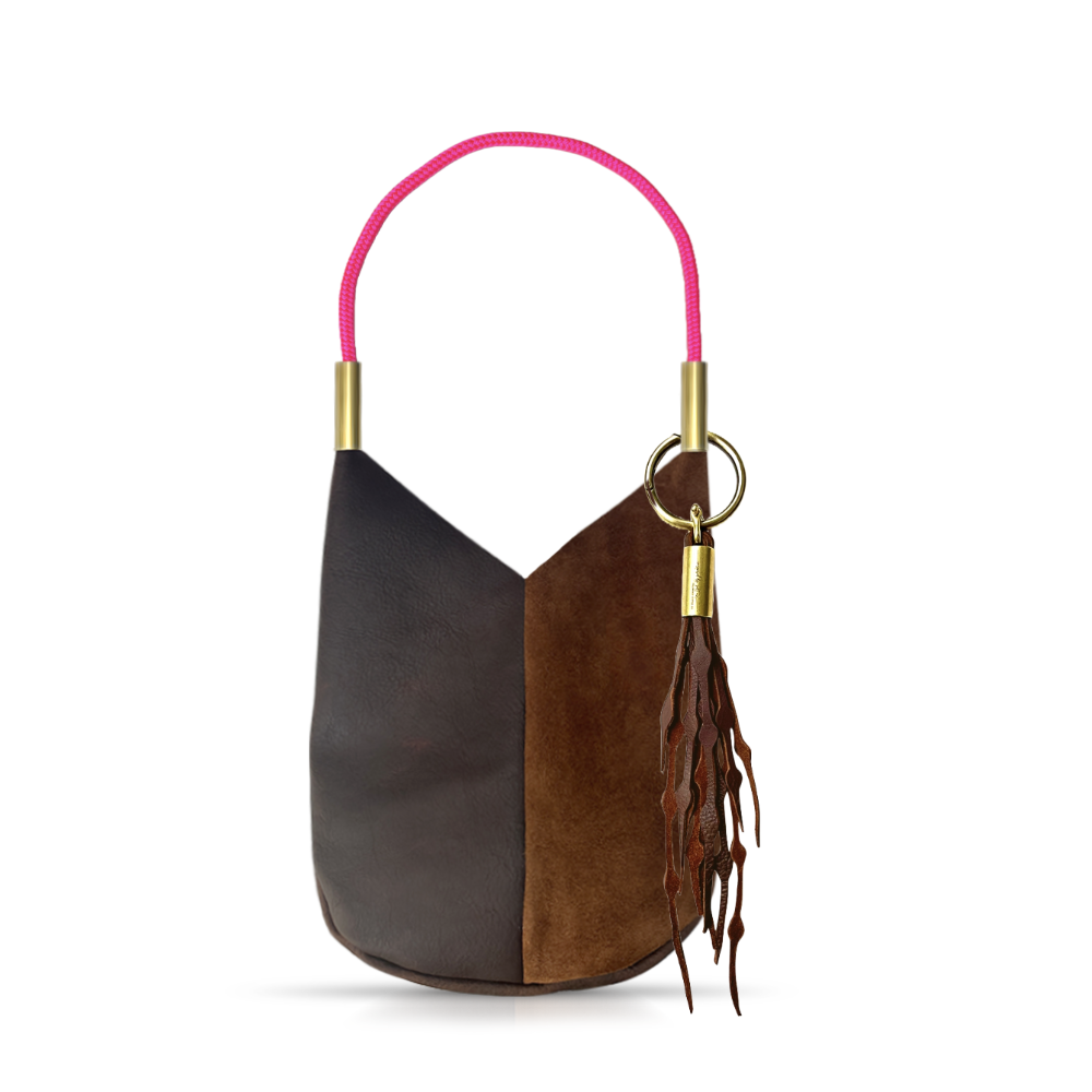 Mermaid Purse | in Brown Leather