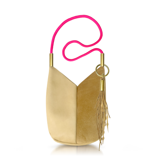 Mermaid Purse | in Sand Leather