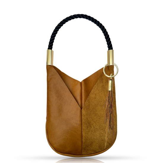 Original Wildwood Bag | Large Crossbody in Beach Nut Leather