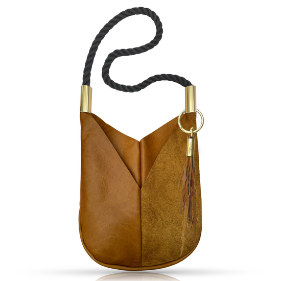 Original Wildwood Bag | Large Crossbody in Beach Nut Leather