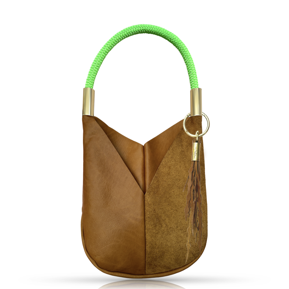 Original Wildwood Bag | Large Crossbody in Beach Nut Leather