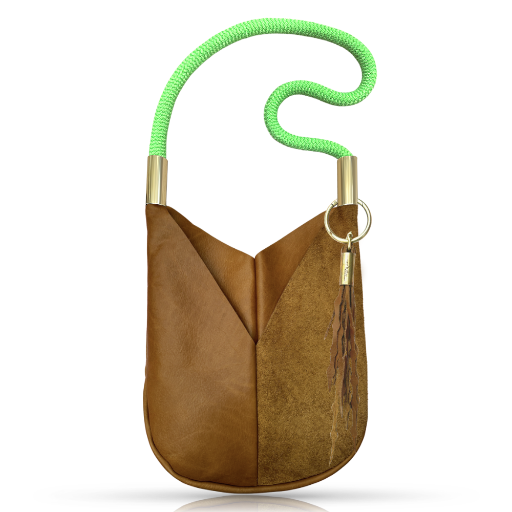 Original Wildwood Bag | Large Crossbody in Beach Nut Leather