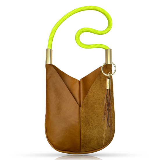 Original Wildwood Bag | Large Crossbody in Beach Nut Leather