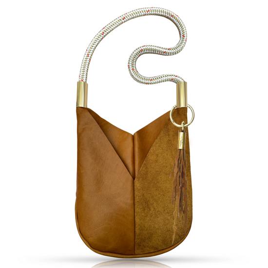 Original Wildwood Bag | Large Crossbody in Beach Nut Leather