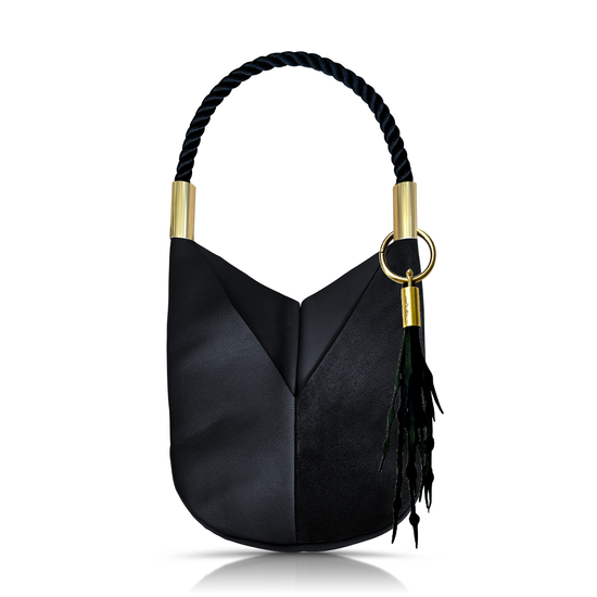 Original Wildwood Bag | Large Crossbody in Black Leather