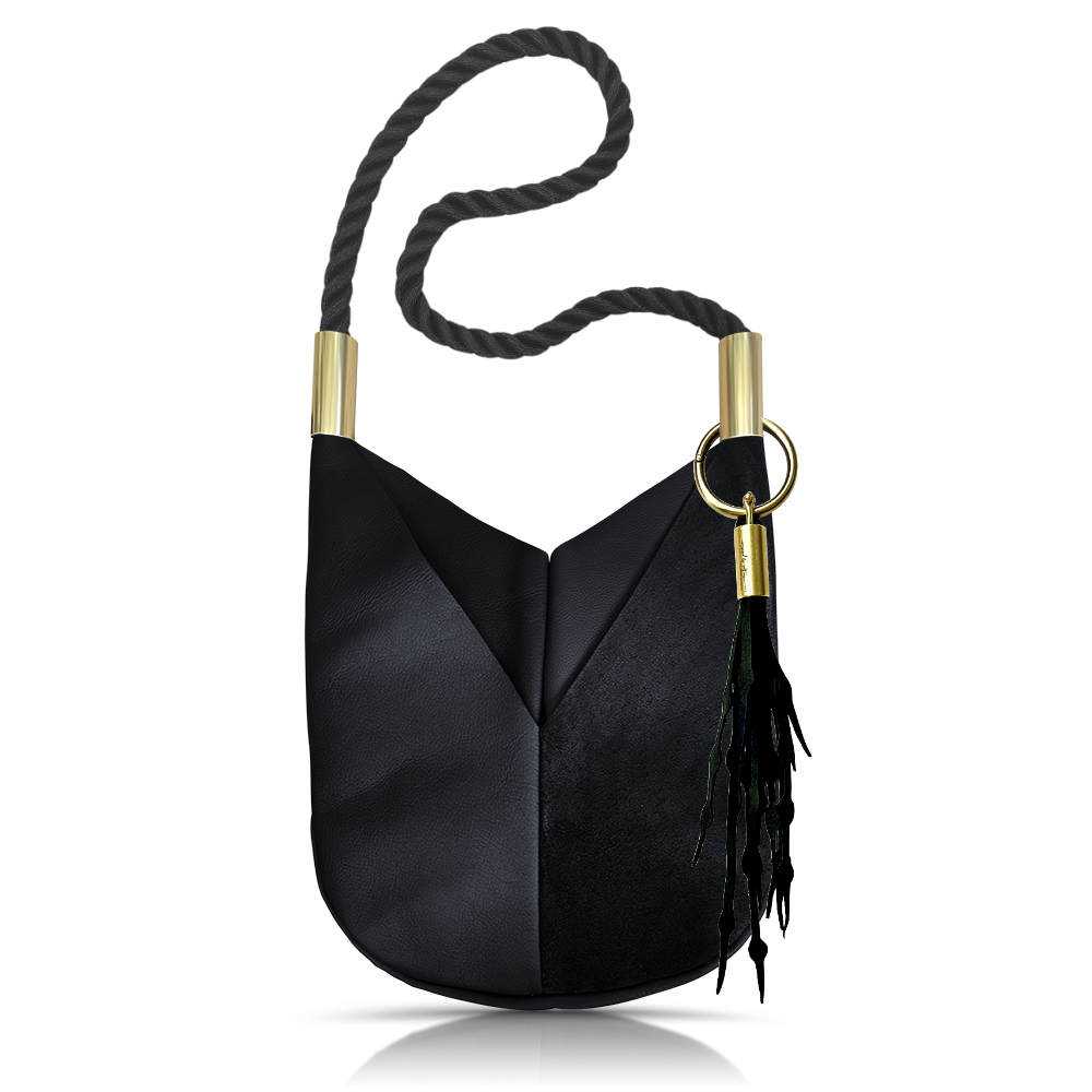 Original Wildwood Bag
Large Crossbody#Rope Color_Summer Night Black#Add Ons_Add a Matching Seaweed Tassel (save $10)