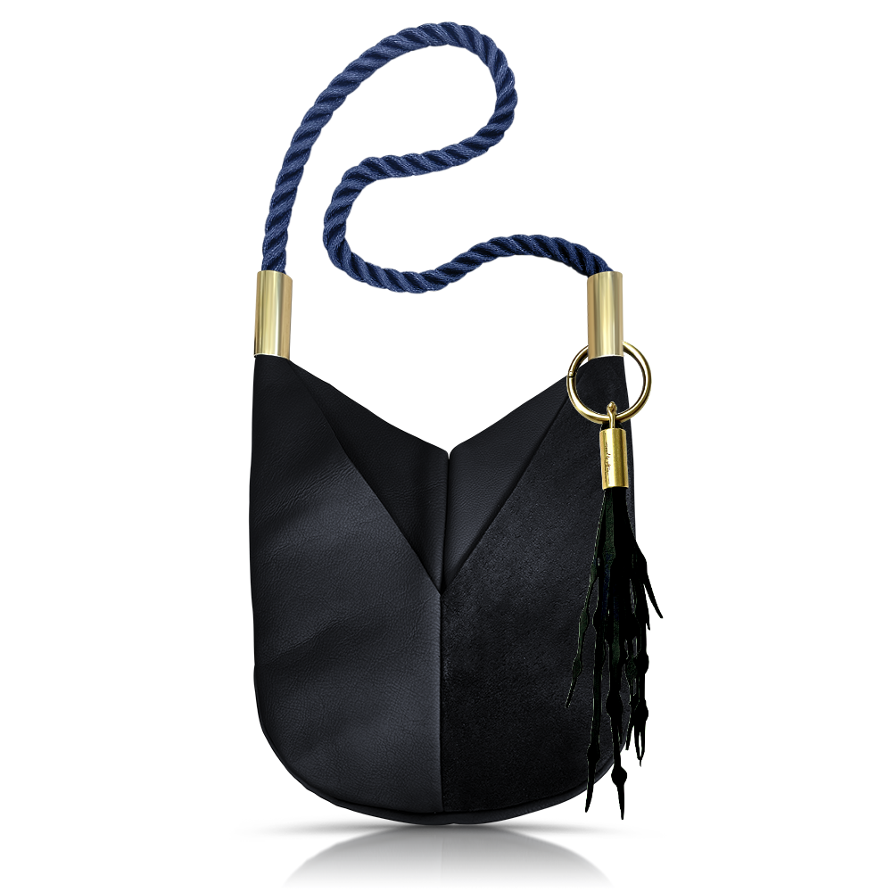 Original Wildwood Bag | Large Crossbody in Black Leather