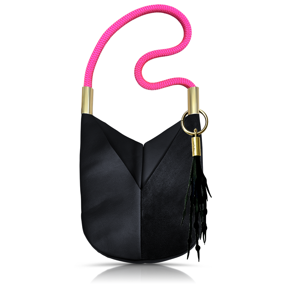 Original Wildwood Bag | Large Crossbody in Black Leather