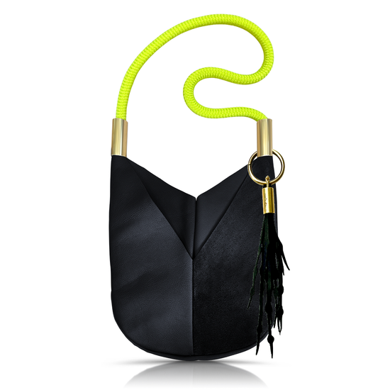 Original Wildwood Bag | Large Crossbody in Black Leather