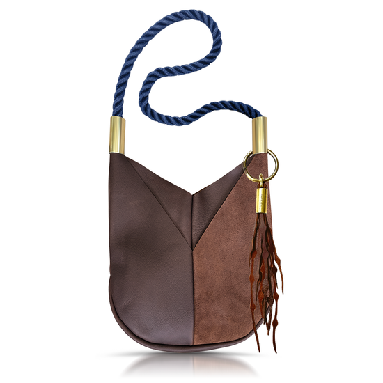 Original Wildwood Bag | Large Crossbody in Brown Leather