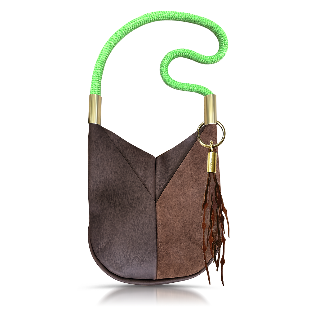 Original Wildwood Bag | Large Crossbody in Brown Leather