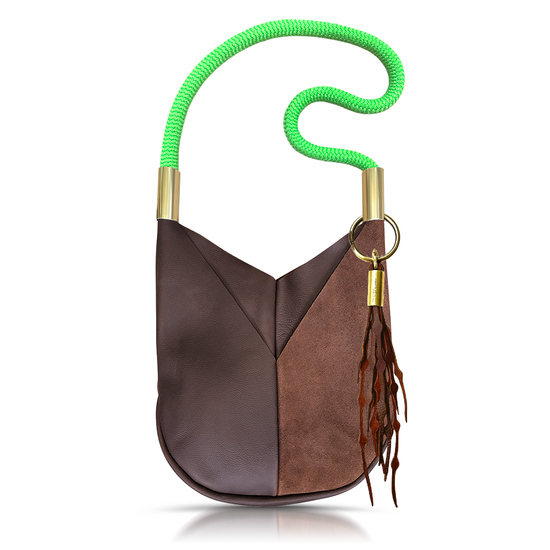 Original Wildwood Bag | Large Crossbody in Brown Leather