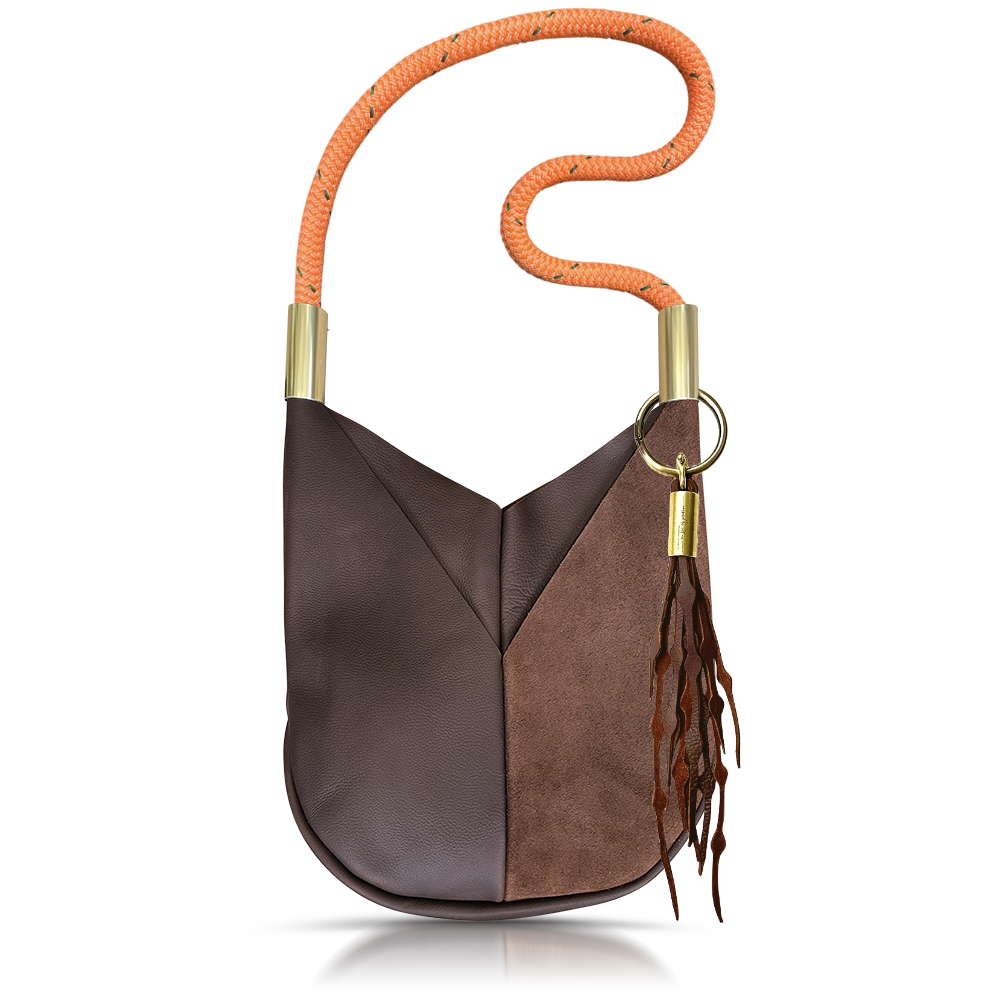 Original Wildwood Bag | Large Crossbody in Brown Leather