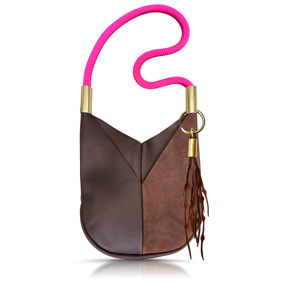 Original Wildwood Bag | Large Crossbody in Brown Leather