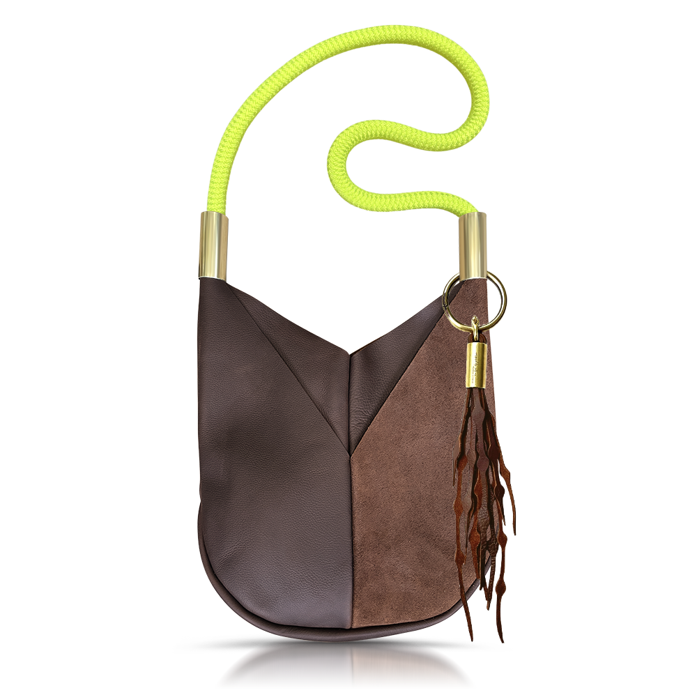 Original Wildwood Bag | Large Crossbody in Brown Leather