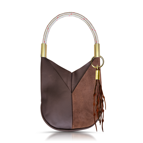 Original Wildwood Bag | Large Crossbody in Brown Leather