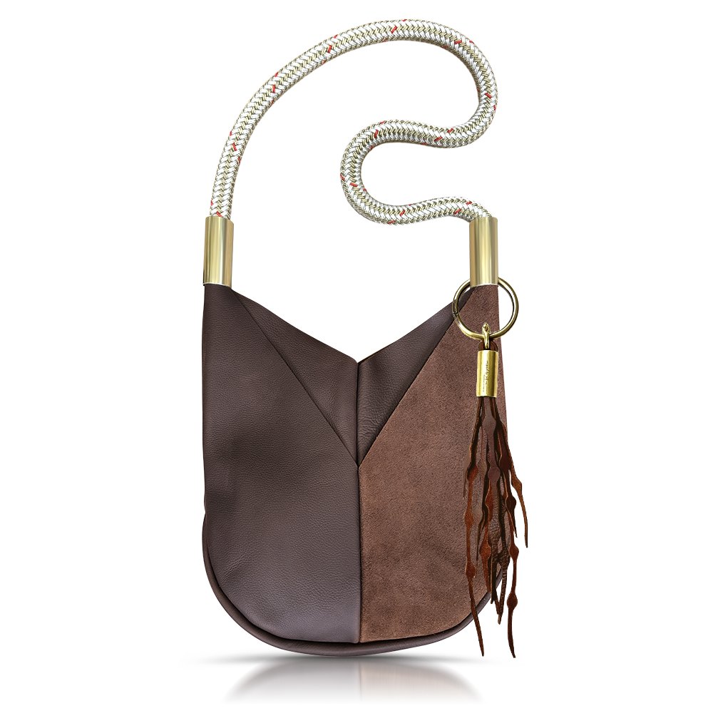 Original Wildwood Bag | Large Crossbody in Brown Leather