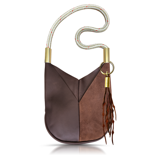 Original Wildwood Bag | Large Crossbody in Brown Leather