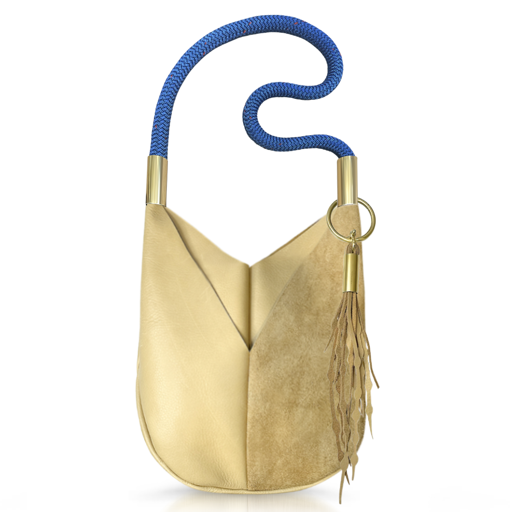 Original Wildwood Bag | Large Crossbody in Sand Leather