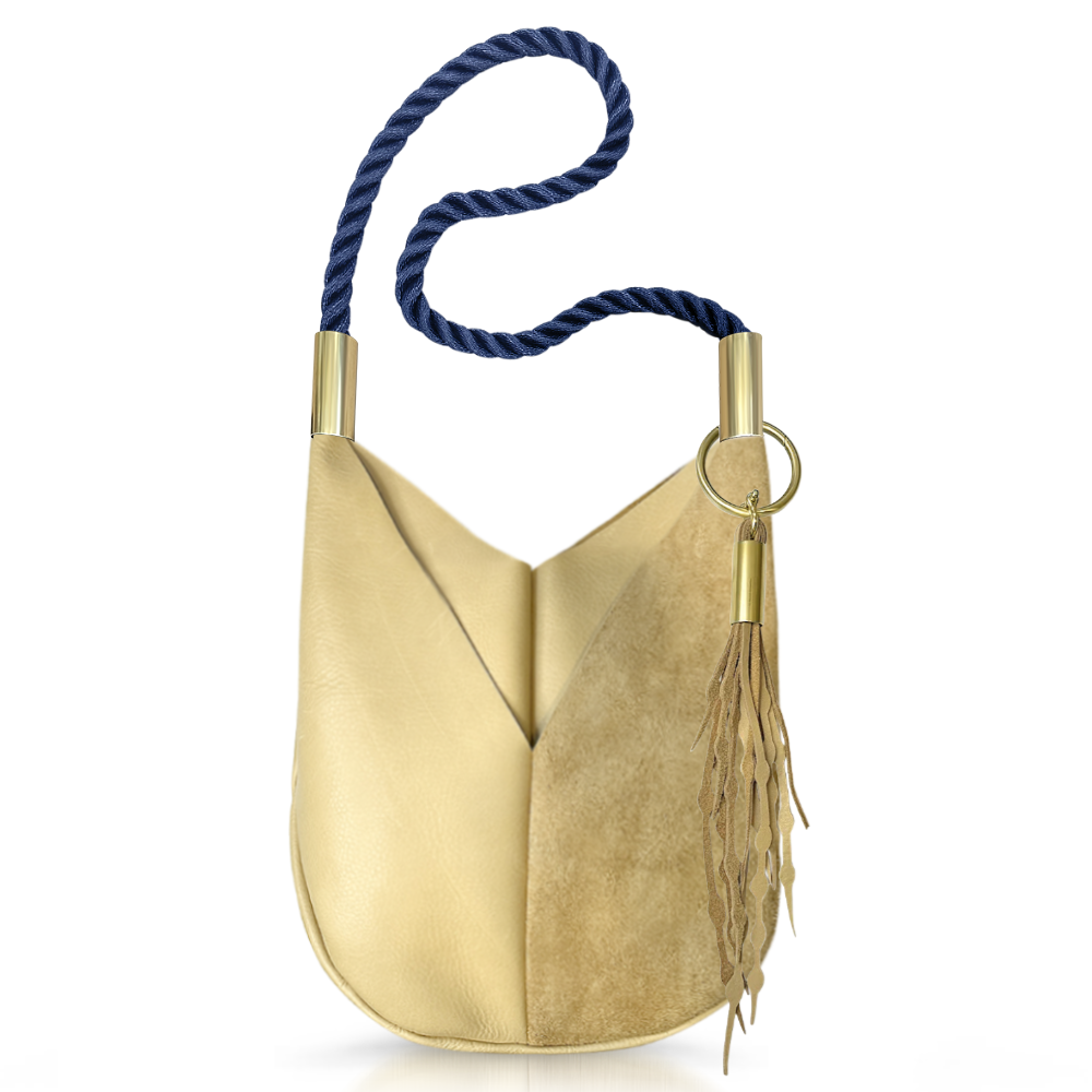 Original Wildwood Bag | Large Crossbody in Sand Leather