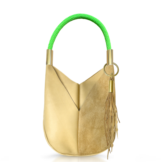 Original Wildwood Bag | Large Crossbody in Sand Leather