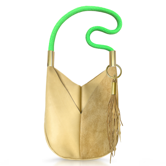 Original Wildwood Bag | Large Crossbody in Sand Leather