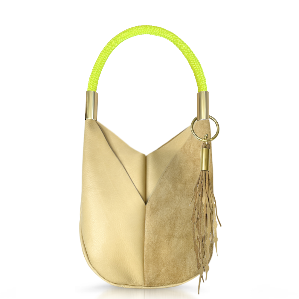 Original Wildwood Bag | Large Crossbody in Sand Leather