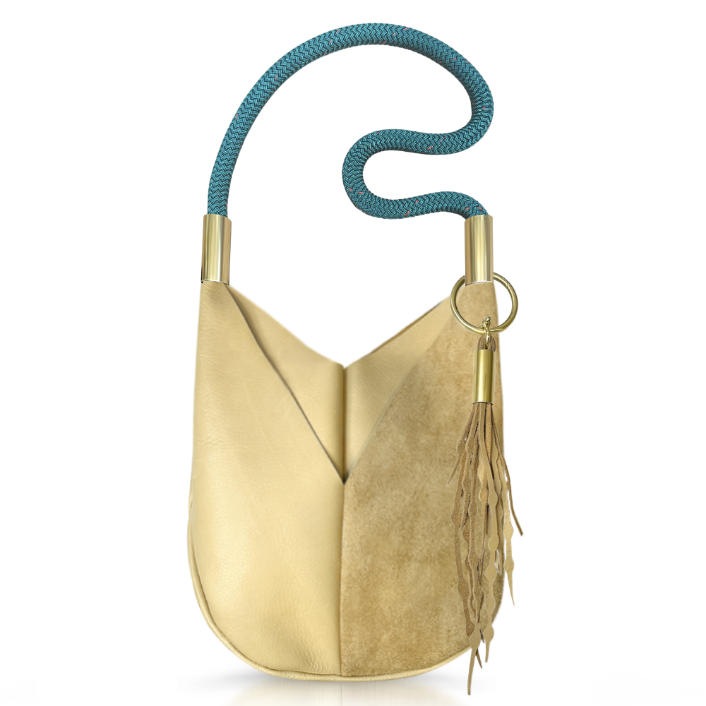 Original Wildwood Bag | Large Crossbody in Sand Leather