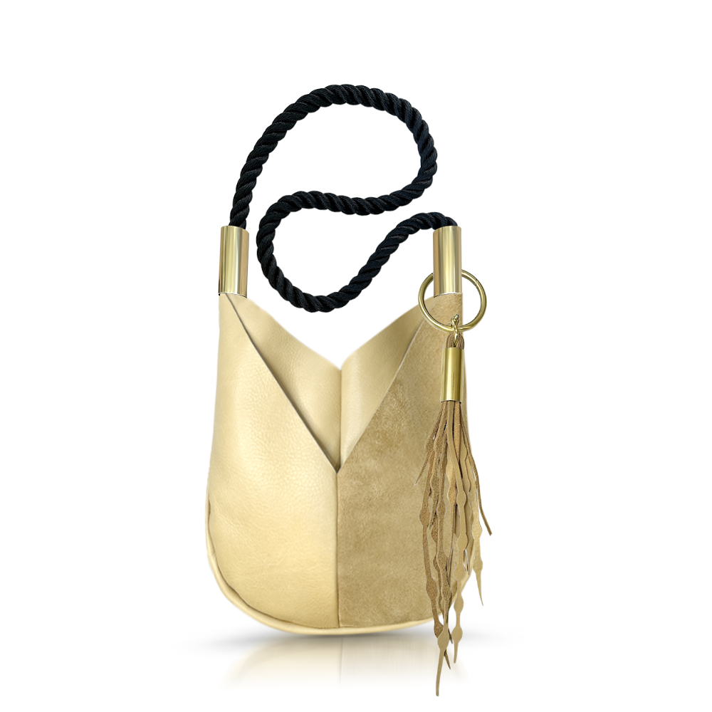 Original Wildwood Bag | Small Crossbody in Sand Leather