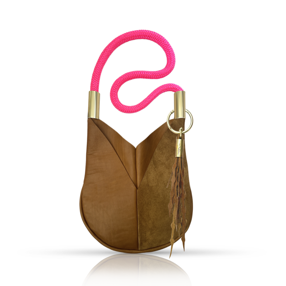 Original Wildwood Bag
Small Crossbody#Rope Color_Neon Pink#Add Ons_Add a Matching Seaweed Tassel (save $10)