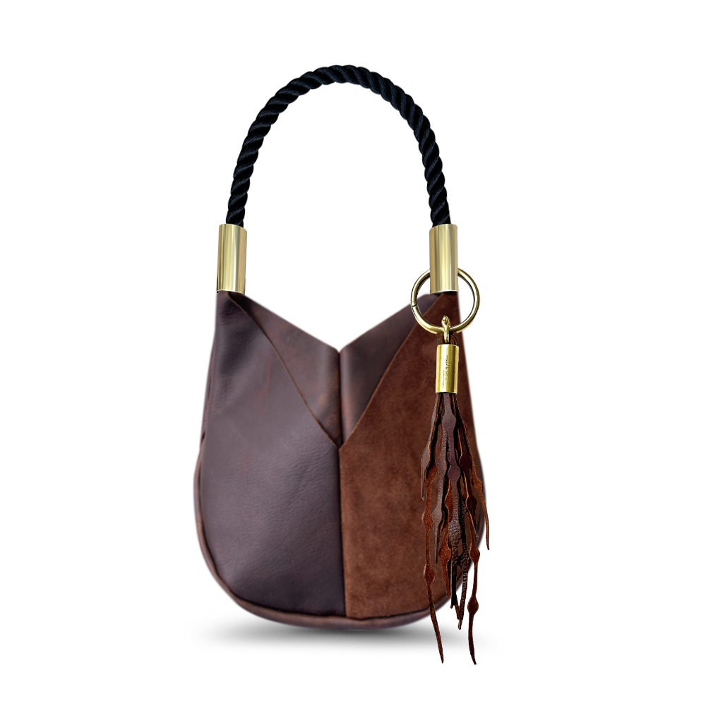 Original Wildwood Bag Small#Rope Color_Summer Night Black#Add Ons_Add a Matching Seaweed Tassel (save $10)