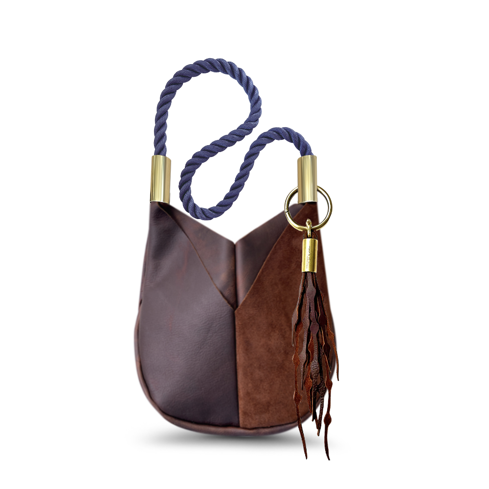 Original Wildwood Bag | Small Crossbody in Brown Leather