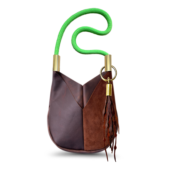 Original Wildwood Bag | Small Crossbody in Brown Leather